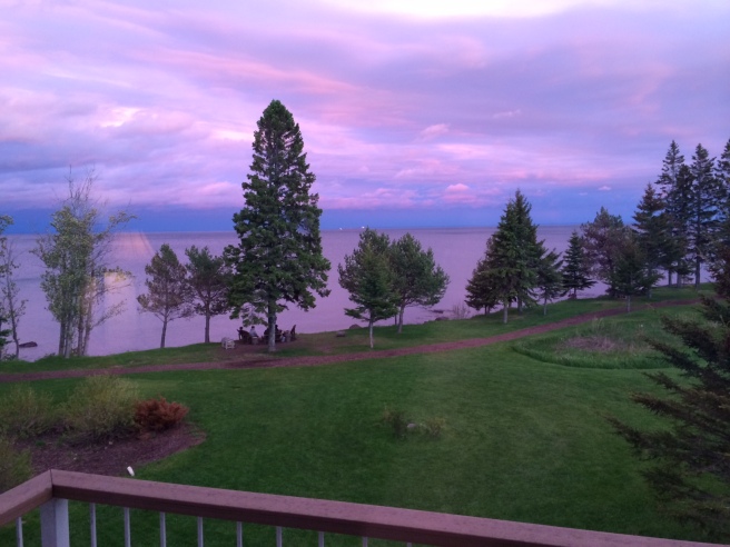 Lake Superior at dusk