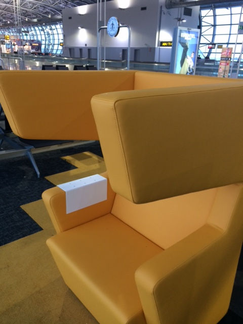 introvert chair Brussels airport