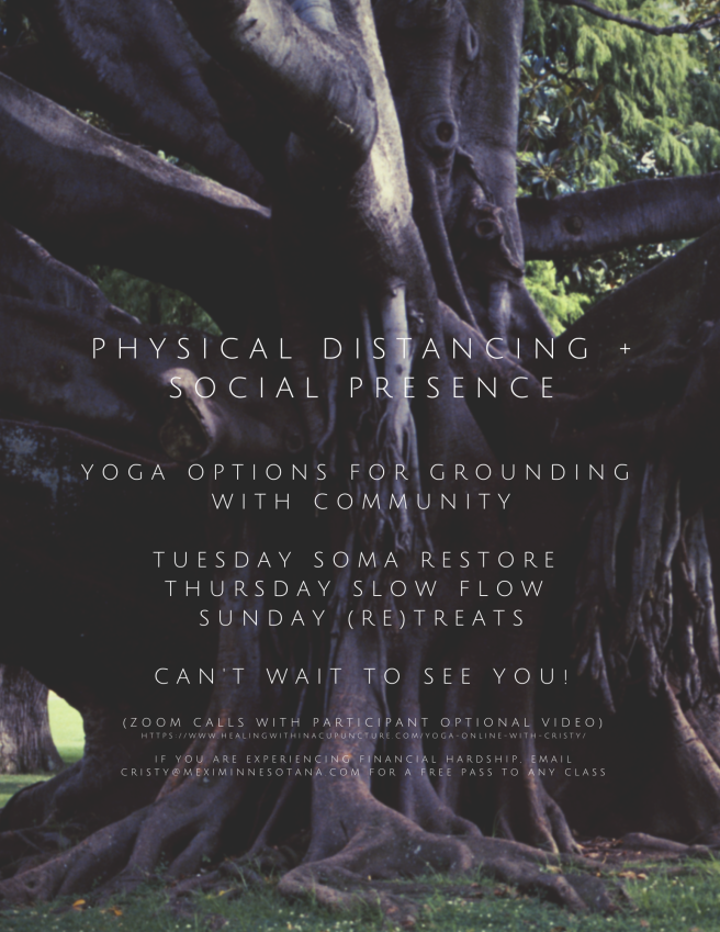 Physical distancing and presence